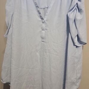 Torrid Light Blue Women's Blouse